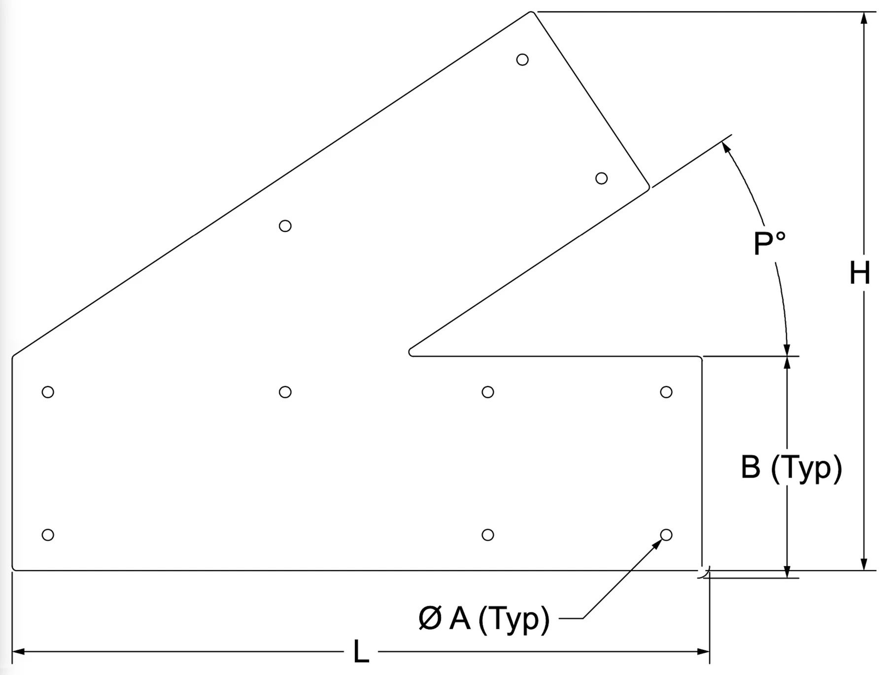 A1-5/12-4-4-5-B dimension drawing 1