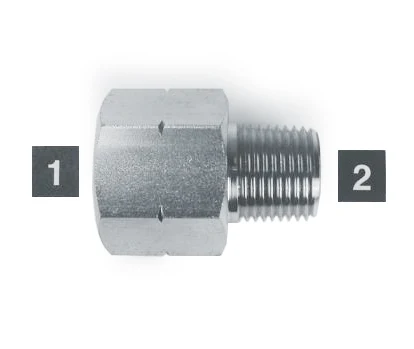 6404-08-06 Hydraulic Adapters