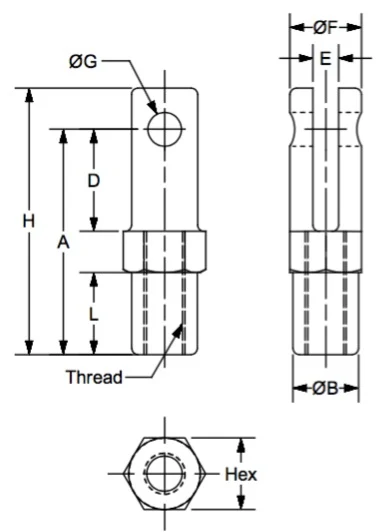 BTC-250C-H dimension drawing 1