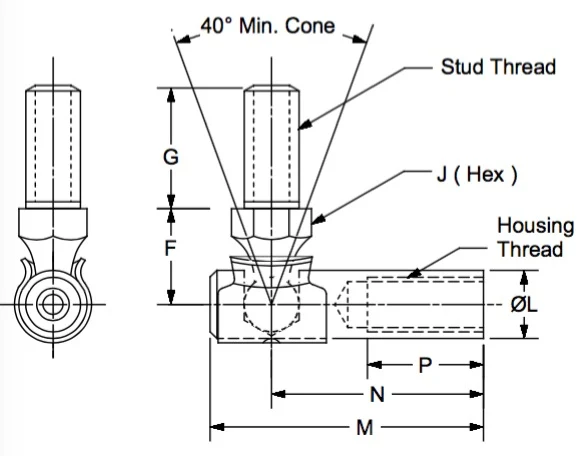 MDB-3-4 dimension drawing 1