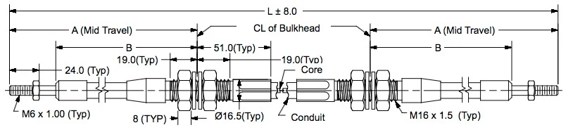 M6-2000-BH-BH-76.2 dimension drawing 1