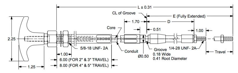 40-036-NL-GV-3 dimension drawing 1