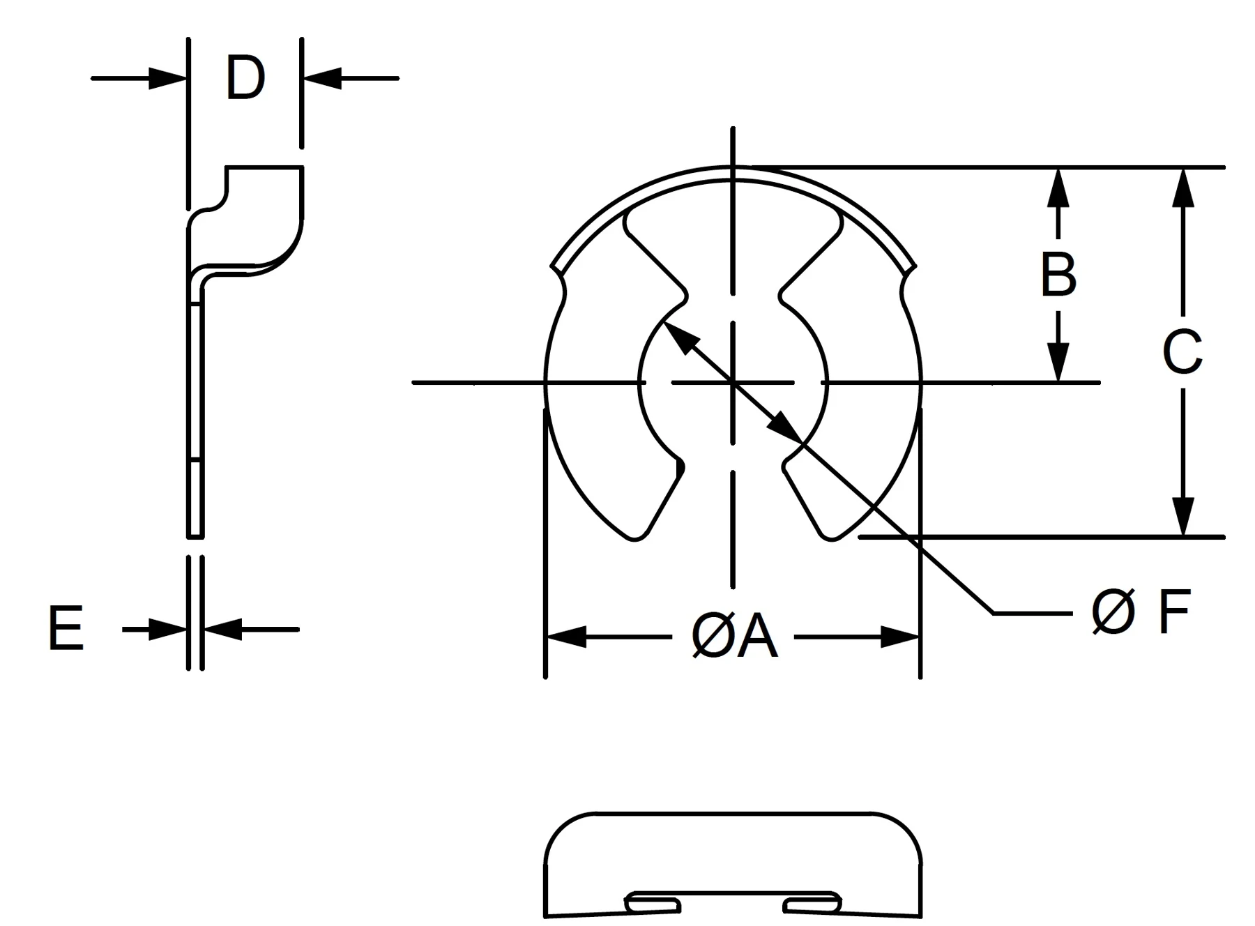 RC-8 dimension drawing 1