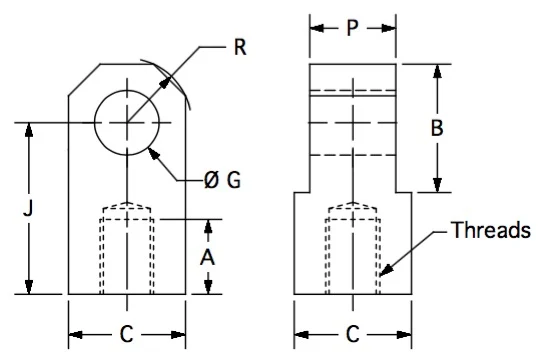 GMN-6 dimension drawing 1