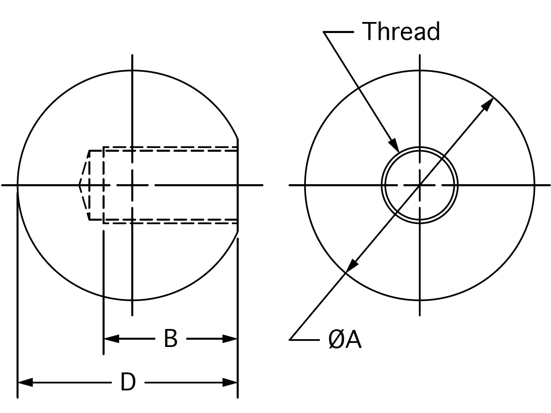 RBK-625F-1 dimension drawing 1