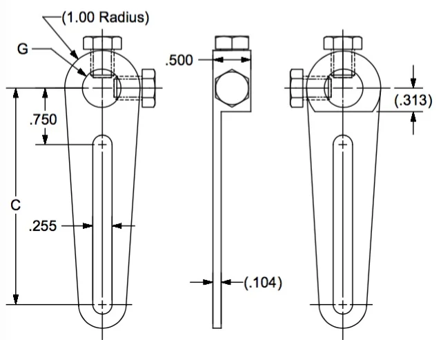 MCA-6 dimension drawing 1