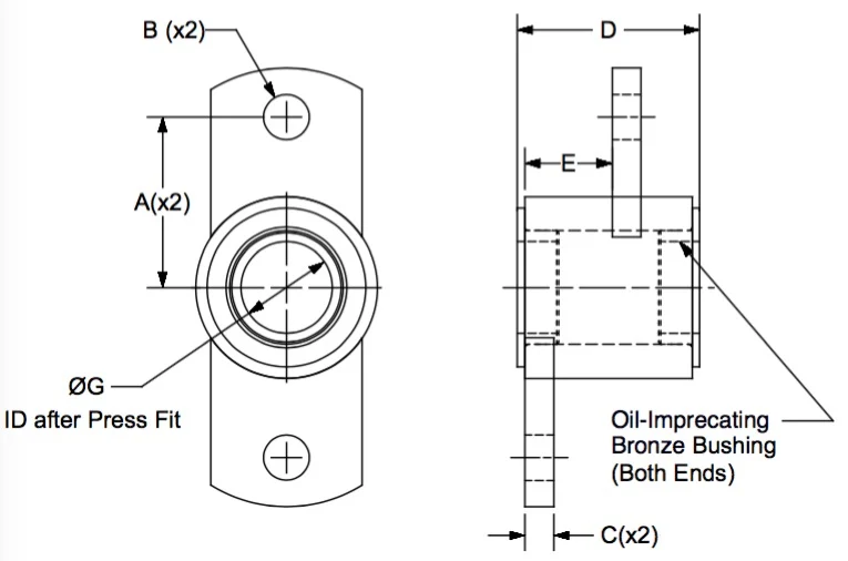 FBC-12-6 dimension drawing 1