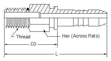 HSM-RB-SL-06-06 dimension drawing 1