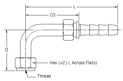 HSF-FS-SW-T90M-04-06 dimension drawing 1