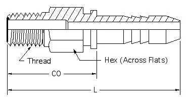 HSM-FS-SL-04-04 dimension drawing 1