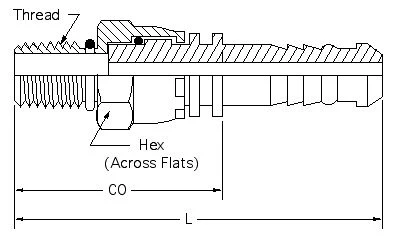 HSM-RB-SW-06-06 dimension drawing 1