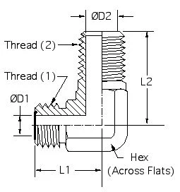 FS2501-06-08 dimension drawing 1