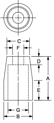 CTS-40 (tube seal) dimension drawing 1