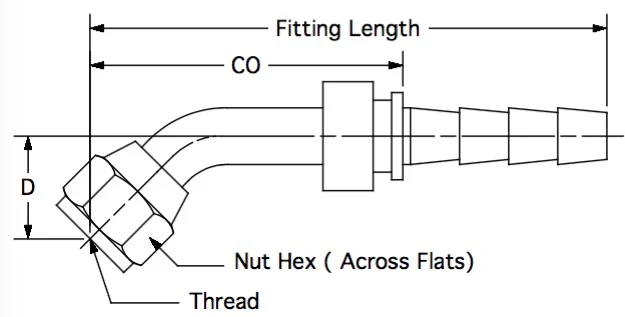 HSF-JC-SW-T45S-06-06 dimension drawing 1