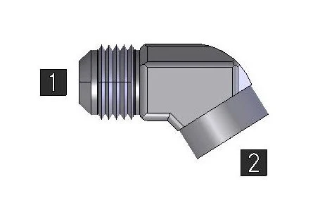 2505-08-06 Hydraulic Adapters